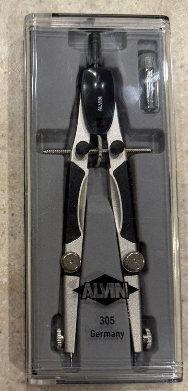 Alvin 305 Speed Bow Compass made in germany